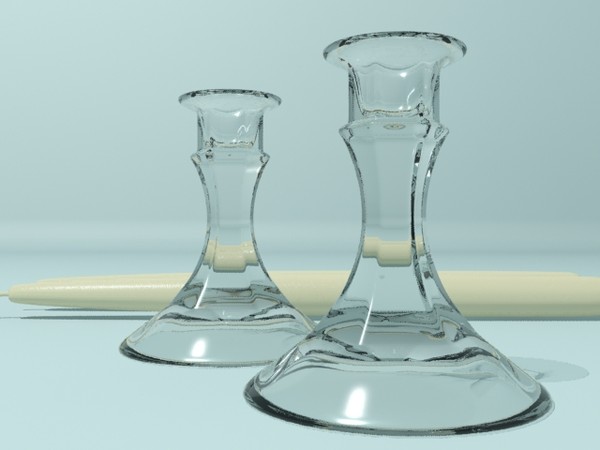 3d max candleholder candles - Candleholder by christiano247